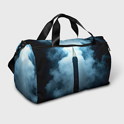 Сумки спортивные Боксерская груша в дыму, цвет: 3D-принт