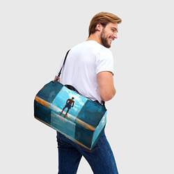Сумки спортивные Кикбоксер в синем, цвет: 3D-принт — фото 2