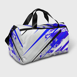 Сумки спортивные Color white blue, цвет: 3D-принт
