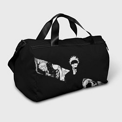 Сумки спортивные Сатору годжо битва, цвет: 3D-принт