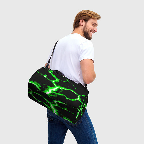 Спортивная сумка Разлом / 3D-принт – фото 3