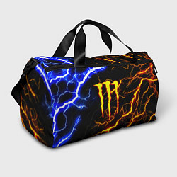 Сумки спортивные Monster energy шторм, цвет: 3D-принт