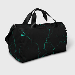 Сумки спортивные Color black turquoise, цвет: 3D-принт