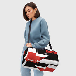 Сумки спортивные Toyota логотип, цвет: 3D-принт — фото 2