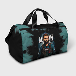 Сумки спортивные Админ в разгрузке, цвет: 3D-принт