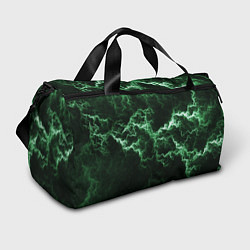 Сумки спортивные Lightning green line, цвет: 3D-принт