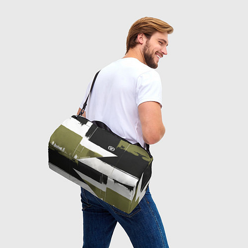 Спортивная сумка Changan логотип / 3D-принт – фото 3