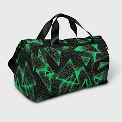 Сумки спортивные A light green triangle with dots, цвет: 3D-принт