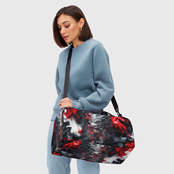 Сумки спортивные Японский дракон в дыму, цвет: 3D-принт — фото 2