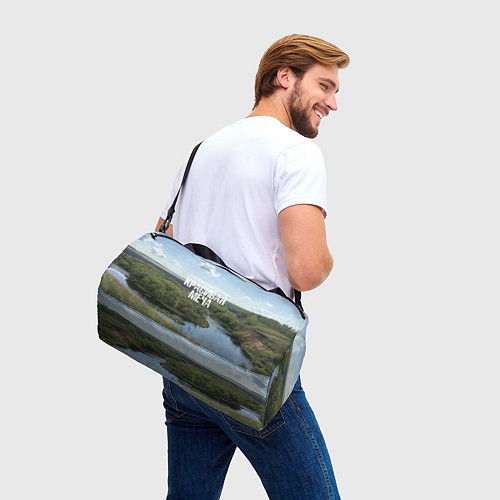 Спортивная сумка Красивая Меча / 3D-принт – фото 3