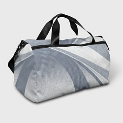 Сумки спортивные Светлый серо-голубой текстурированный с полосой, цвет: 3D-принт