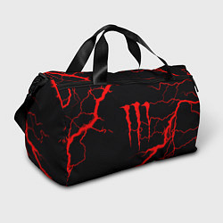 Сумки спортивные Monster energy storm red, цвет: 3D-принт