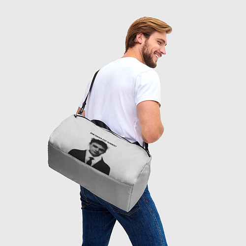 Спортивная сумка Вам снился этот человек мем / 3D-принт – фото 3