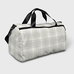 Сумки спортивные Checked white completely, цвет: 3D-принт