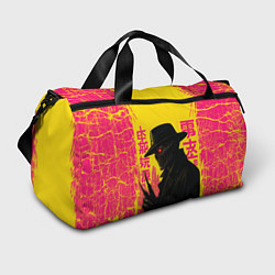 Сумки спортивные Фредди Крюгер - киберпанк, цвет: 3D-принт