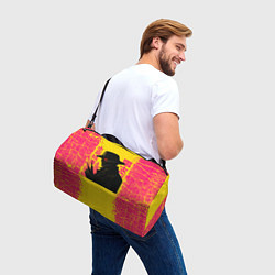 Сумки спортивные Фредди Крюгер - киберпанк, цвет: 3D-принт — фото 2