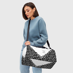 Сумки спортивные Doom японские символы, цвет: 3D-принт — фото 2