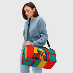 Сумки спортивные Эйнштейн поп-арт, цвет: 3D-принт — фото 2