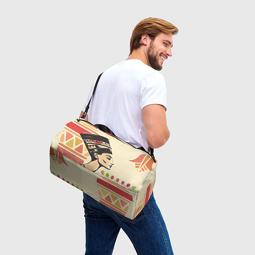 Спортивная сумка Нефертити / 3D-принт – фото 3