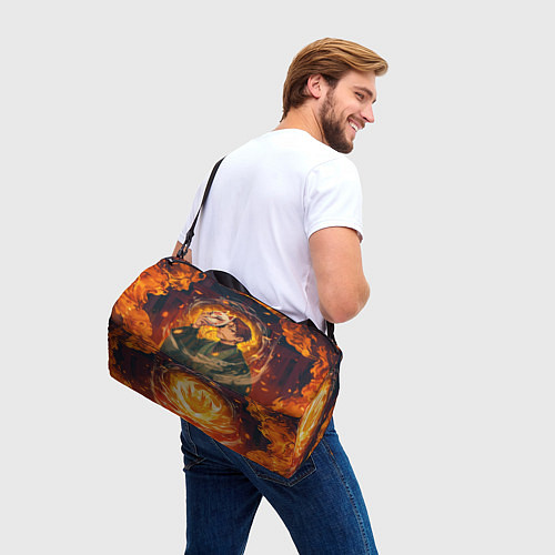 Спортивная сумка Хаято Суо - Ветролом / 3D-принт – фото 3