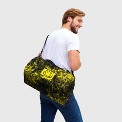 Сумки спортивные Nirvana smile 1987, цвет: 3D-принт — фото 2