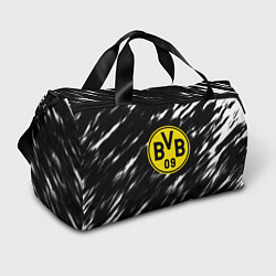 Сумки спортивные Borussia штрихи красок текстура, цвет: 3D-принт