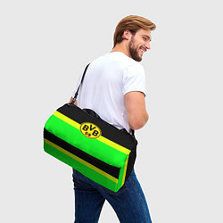 Сумки спортивные Borussia полосы линии, цвет: 3D-принт — фото 2