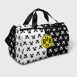 Сумки спортивные Borussia pattern minecraft, цвет: 3D-принт