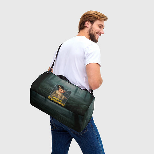 Спортивная сумка Франкенштейн свинья невеста / 3D-принт – фото 3