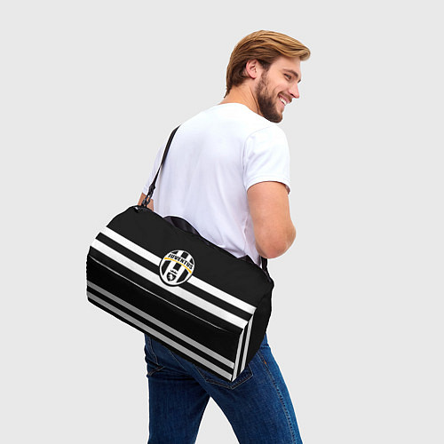 Спортивная сумка Juventus линии / 3D-принт – фото 3