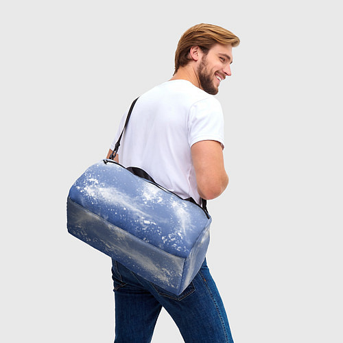 Спортивная сумка Снежки попали в тебя / 3D-принт – фото 3