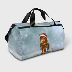 Сумки спортивные Милый конек, цвет: 3D-принт