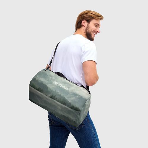 Спортивная сумка Уйду в леса / 3D-принт – фото 3