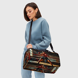 Сумки спортивные Кикбоксер в стойке, цвет: 3D-принт — фото 2