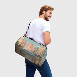 Сумки спортивные Маленькая новогодняя милая лошадка, цвет: 3D-принт — фото 2