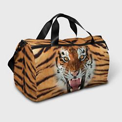 Сумки спортивные Взгляд тигра, цвет: 3D-принт