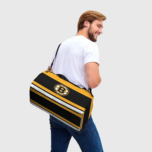 Спортивная сумка Boston Bruins / 3D-принт – фото 3