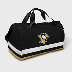 Сумки спортивные Pittsburgh Penguins: Black, цвет: 3D-принт