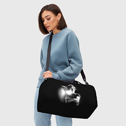 Сумки спортивные Земфира на сцене, цвет: 3D-принт — фото 2