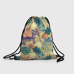 Рюкзак-мешок Индия 2, цвет: 3D-принт