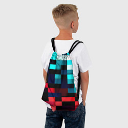 Рюкзак-мешок Pixel Color, цвет: 3D-принт — фото 2