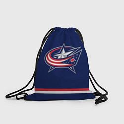 Рюкзак-мешок Columbus Blue Jackets, цвет: 3D-принт