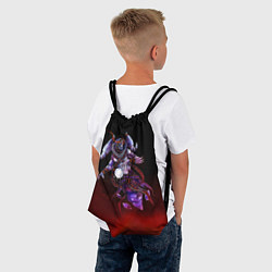 Рюкзак-мешок Symbols, цвет: 3D-принт — фото 2