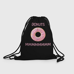 Рюкзак-мешок Donuts, цвет: 3D-принт