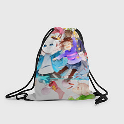 Рюкзак-мешок Герои подземелья, цвет: 3D-принт