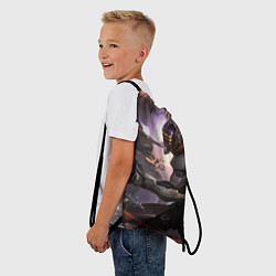 Рюкзак-мешок LoL, цвет: 3D-принт — фото 2
