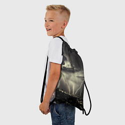 Рюкзак-мешок Гроза, цвет: 3D-принт — фото 2