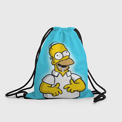 Рюкзак-мешок Аппетит Гомера, цвет: 3D-принт