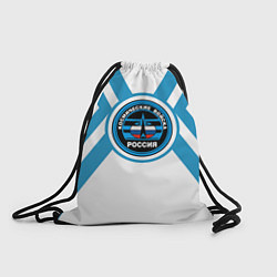 Рюкзак-мешок Космические войска России, цвет: 3D-принт