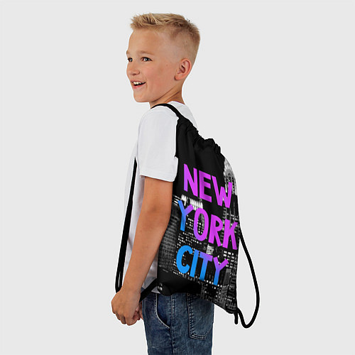Мешок для обуви Flur NYC / 3D-принт – фото 3